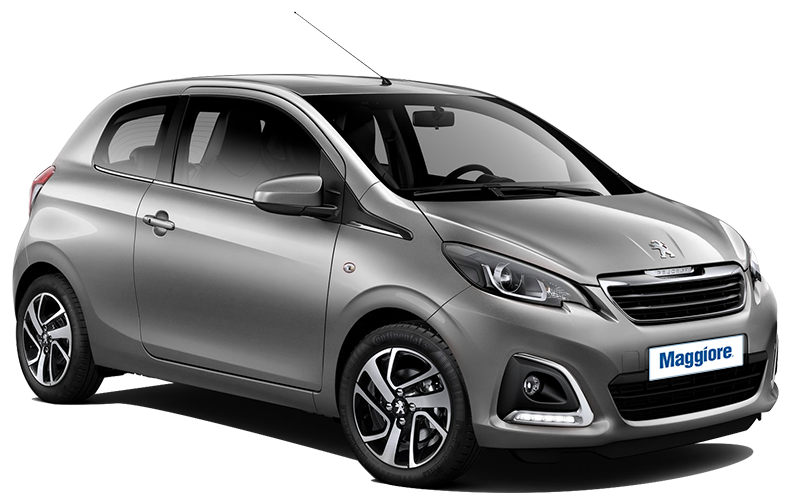 Peugeot rental car